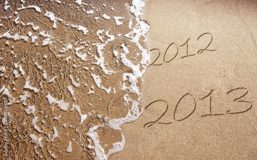 Fototapeta premium New Year 2013 is coming
