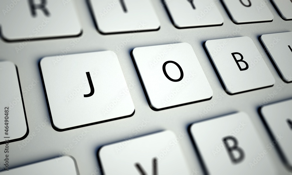 Keyboard with Job buttons, working concept Keyboard with Job buttons, working concept