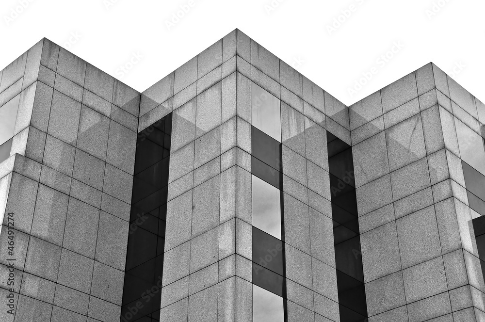 building marble and glass facade building marble and glass facade