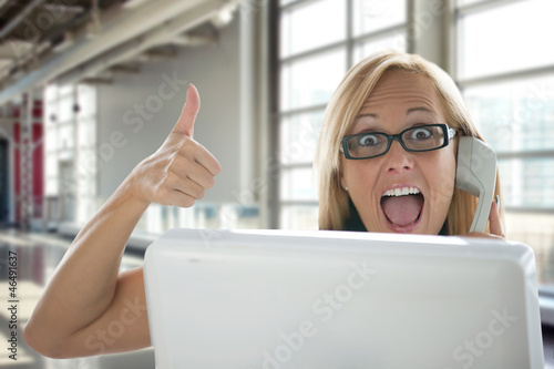 Quadro su tela Sales rep