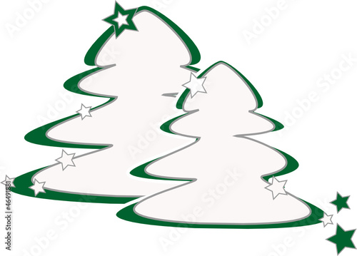 weihnachtsbäume grün