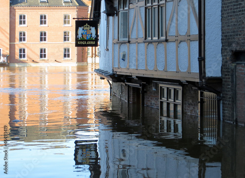 Flooded York City Street
