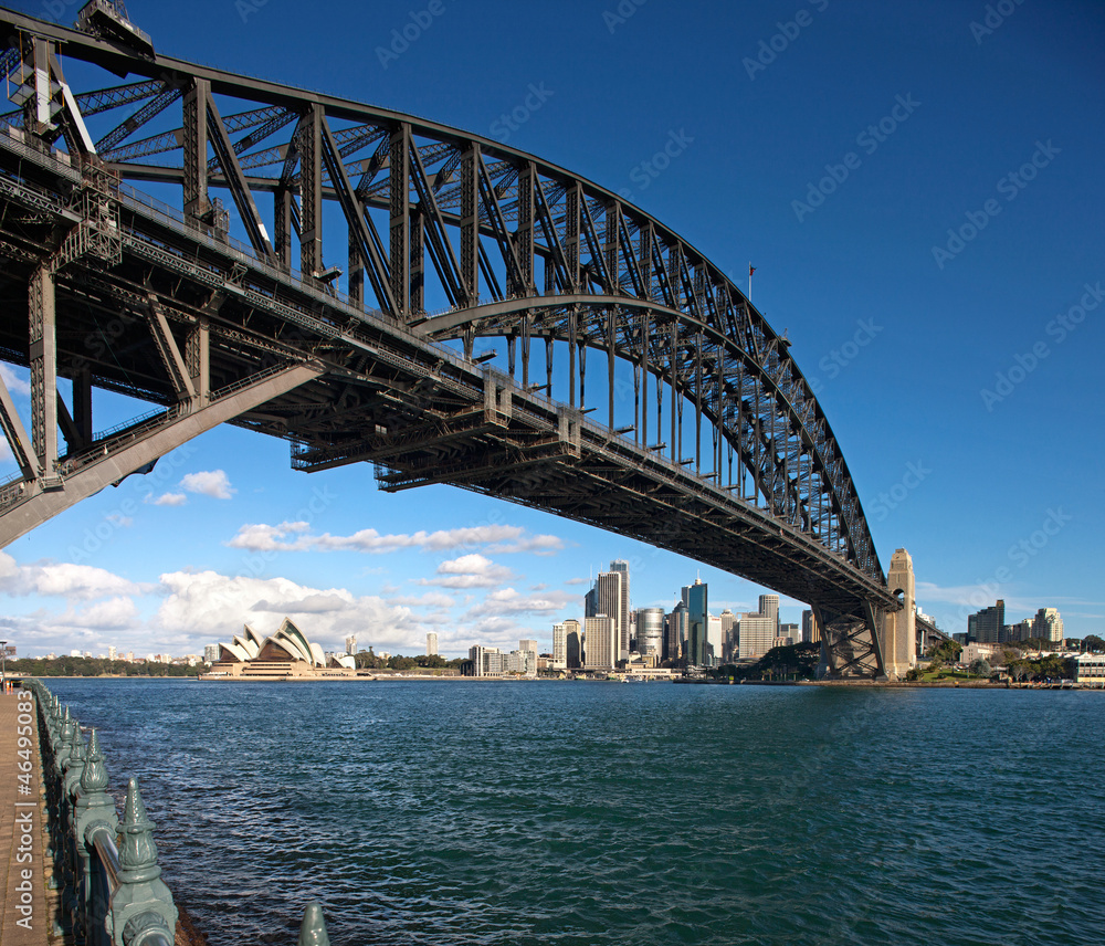 Sydney Harbour Bridge at dawn