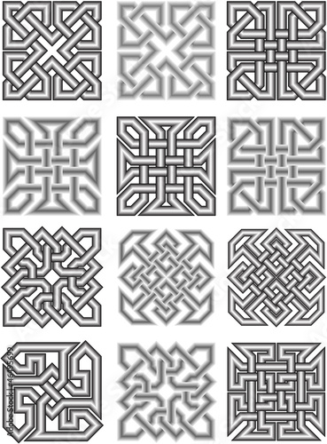 Celtic traditional ornaments