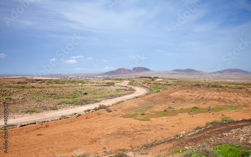 Northern Fuerteventura, walking path