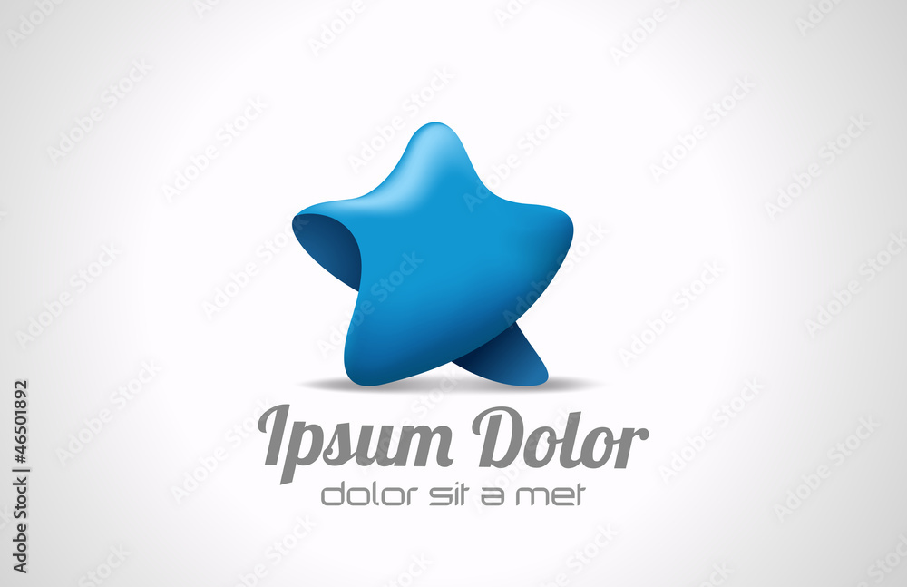 Logo walking Star. Abstract icon. Logo walking Star. Abstract icon.