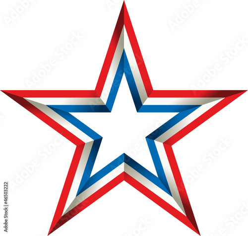 USA star flag photo