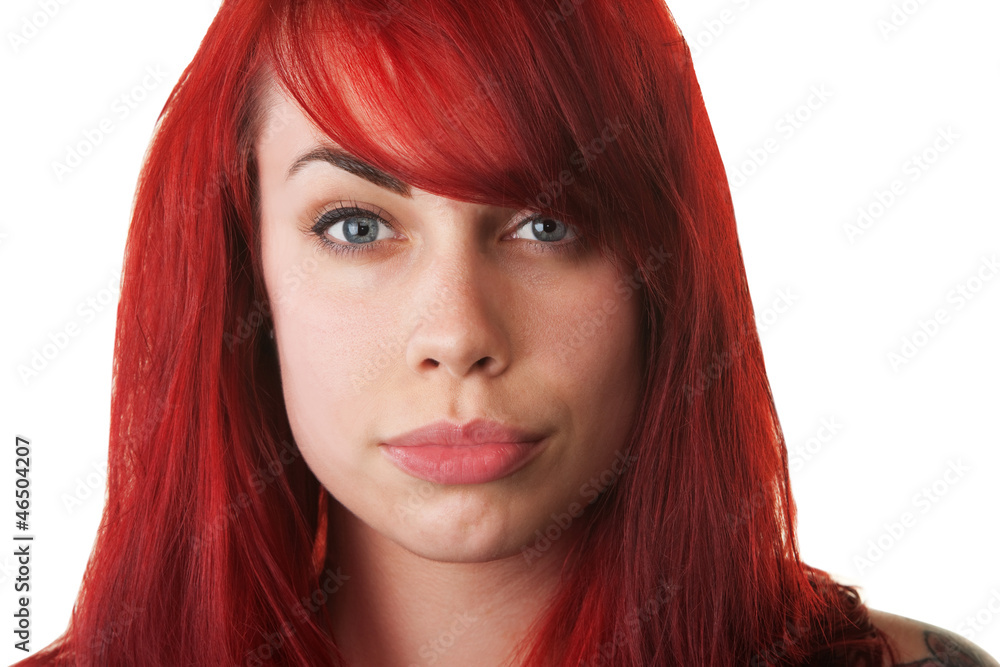 Obraz premium Pretty Woman Pouting