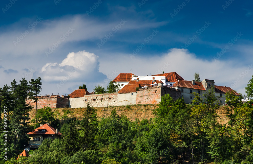 Citadel of Brasov. Romania, Transylvania.