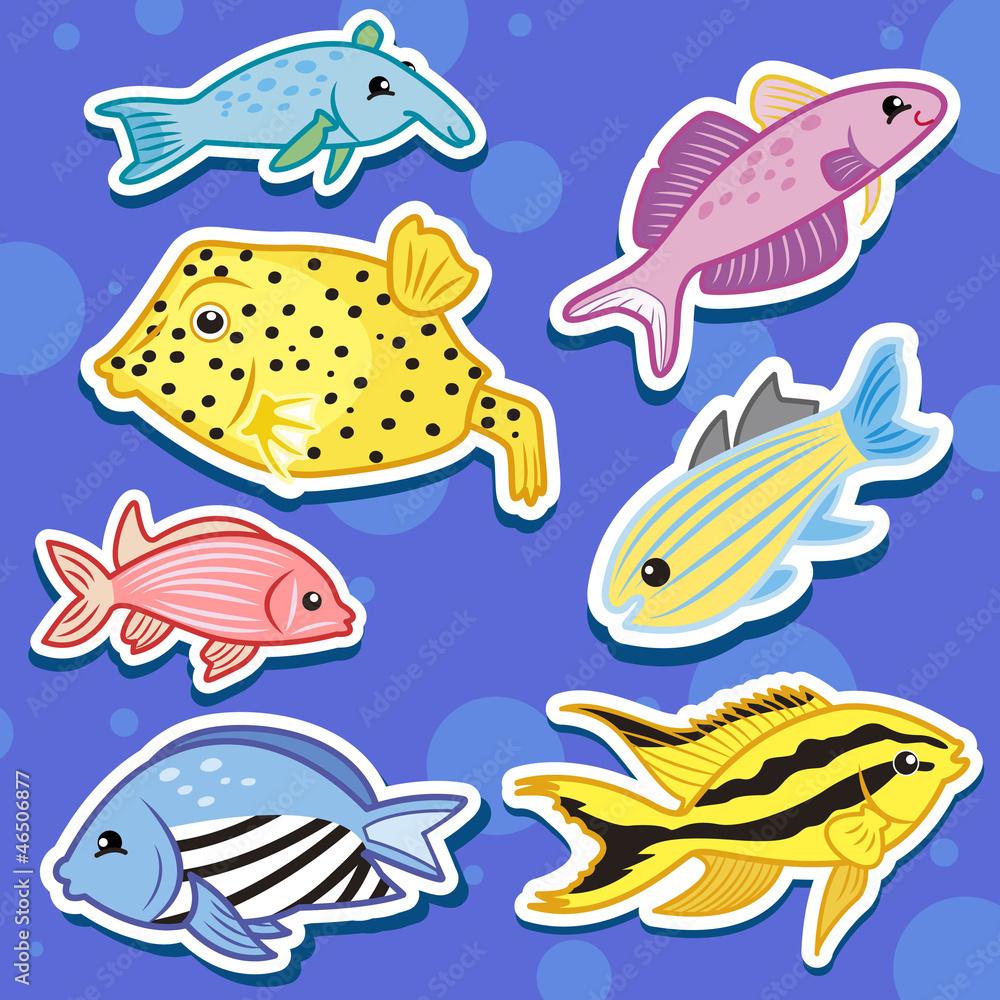 cute sea animal stickers11 cute sea animal stickers11