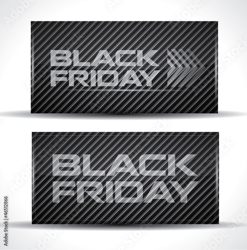 Trendy Black Friday card