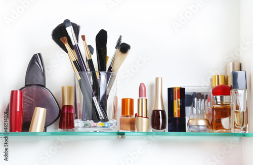bathroom shelf