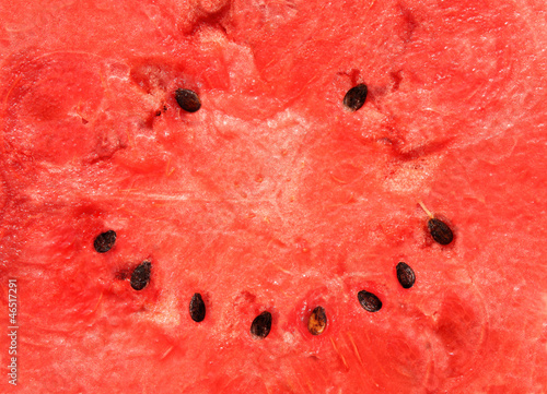 Smiling watermelon