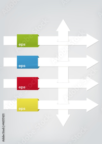Colourful  arrows