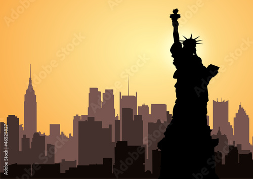 New York City. vector file