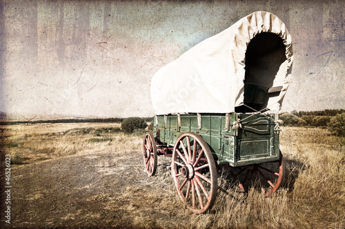 Chariot western vintage #46526023