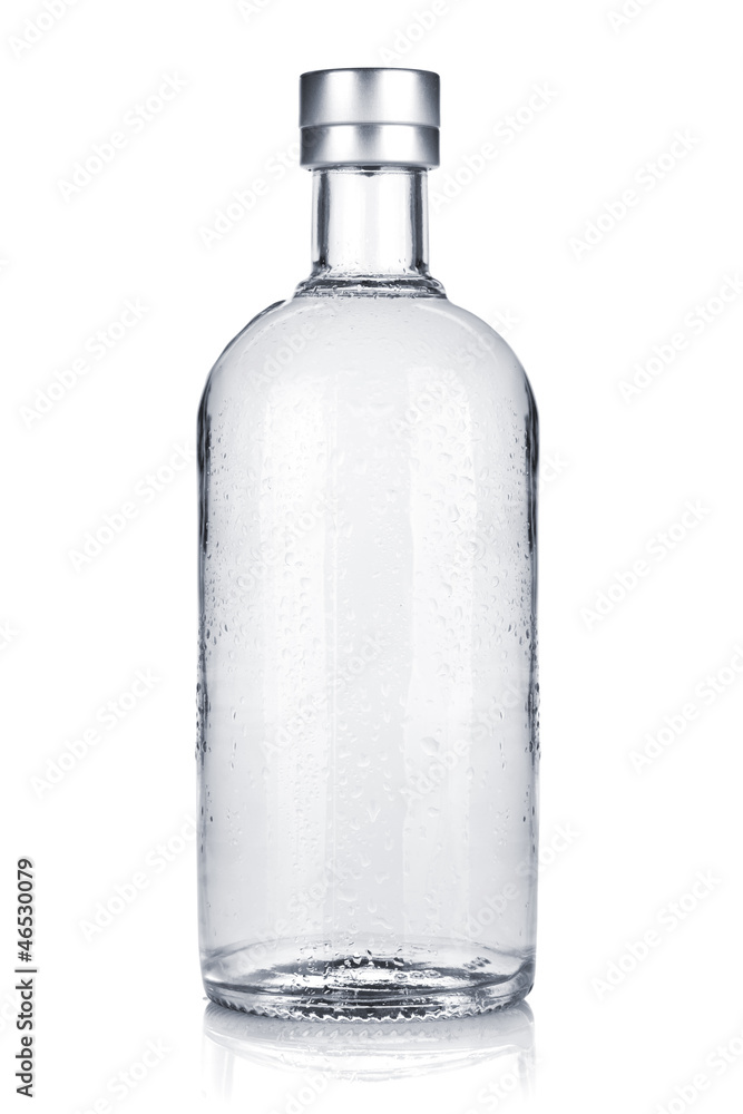 Bottle of russian vodka
