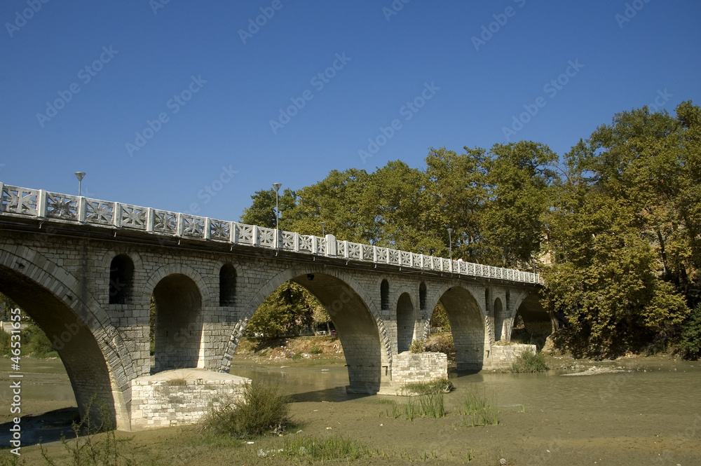 Bridge on the Osum River, Berati, Albania