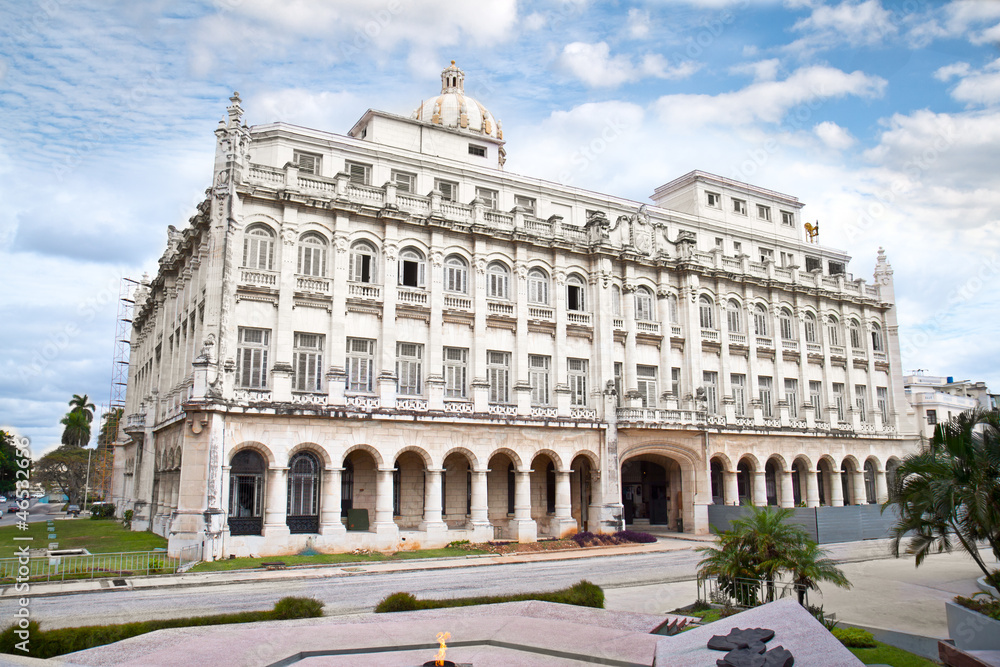 Presidential palace building in Havana , Cuba