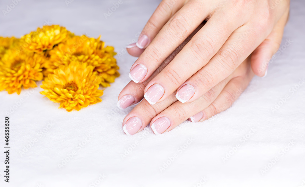 Female hands Female hands