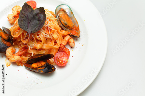 Seafood pasta - Tagliatelle marinara