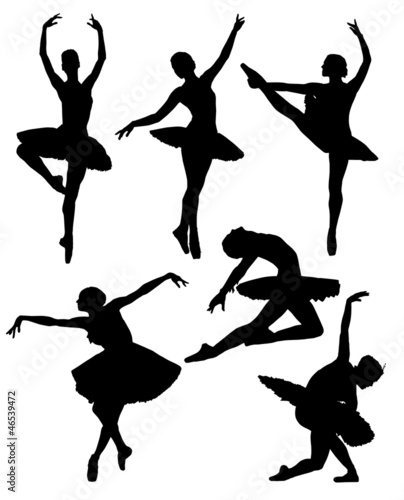 Ballerina silhouette