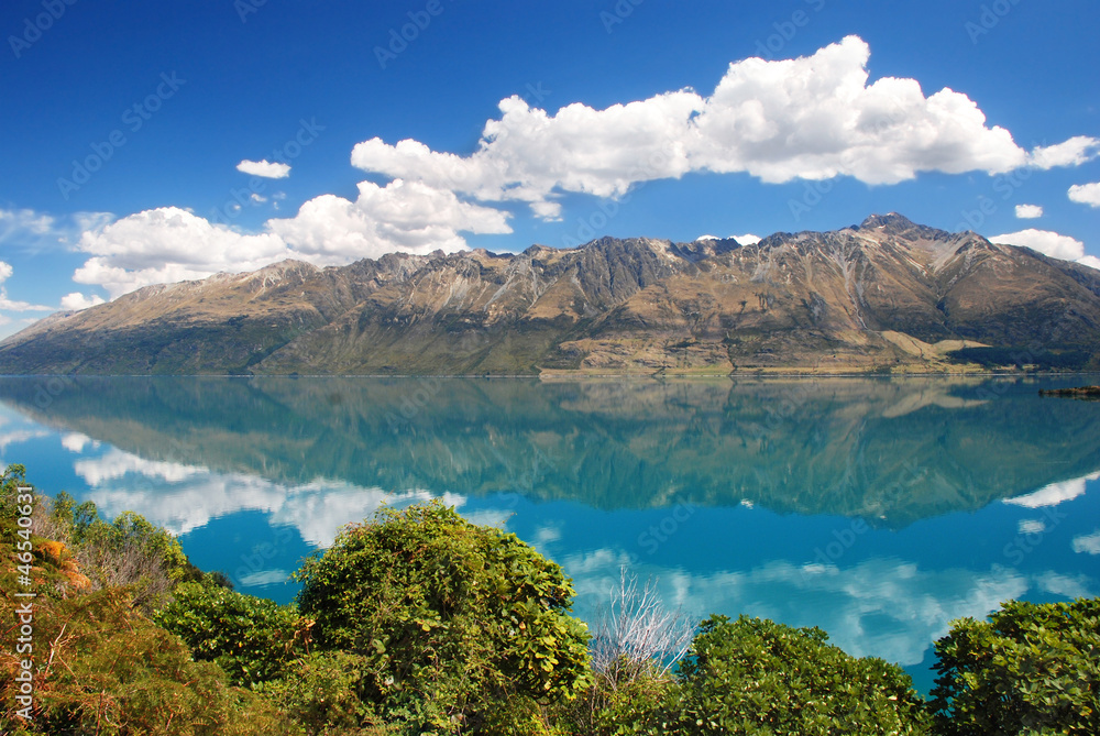 Lake Wakatipu, South Island of New Zealand.