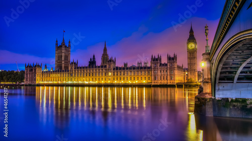 British houses of parliament HDR