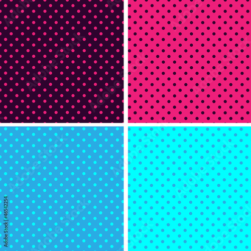 Pattern seamless polka dot background