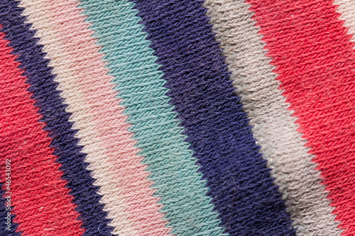 background of a striped fabric