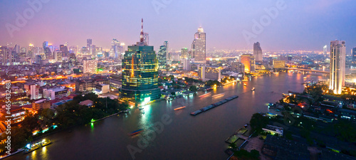Bangkok Skyline, Thailand.. © Luciano Mortula-LGM