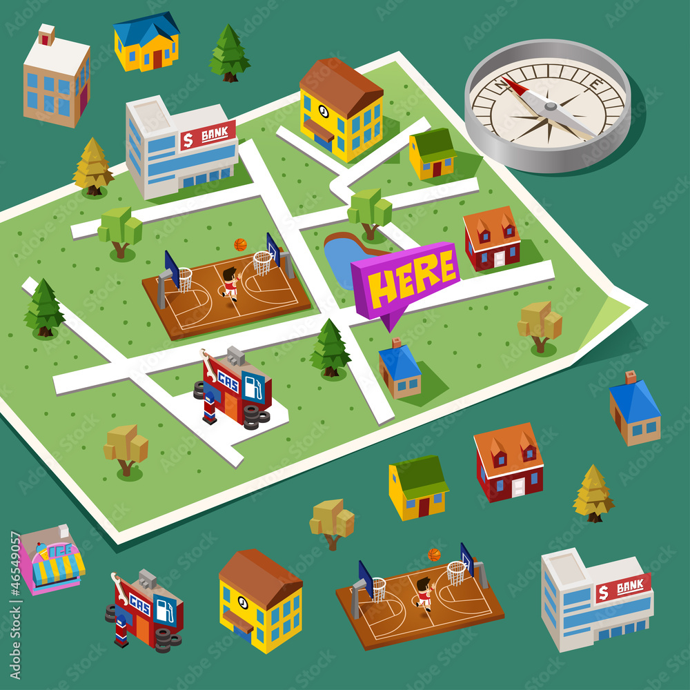 Pre assembled Isometric Map Pre assembled Isometric Map