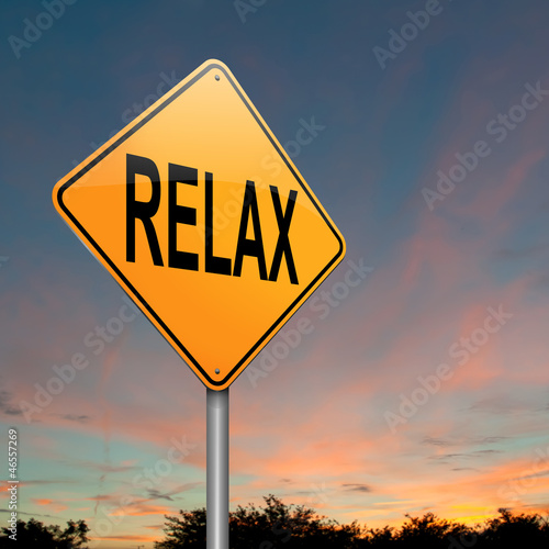 Relax concept.