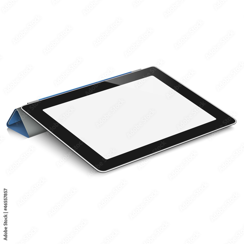 Vector tablet computer (pc) on white background Vector tablet computer (pc) on white background