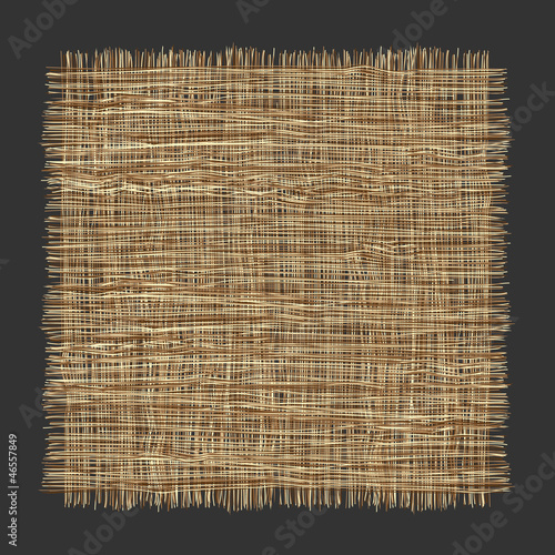 Vector organic weave pattern