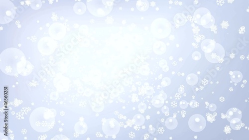 きらめく雪アニメ01