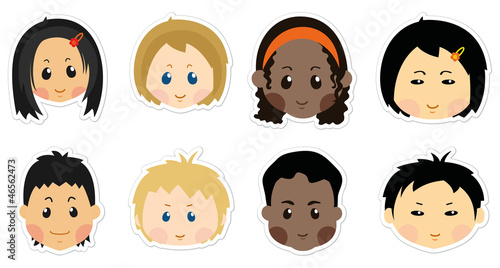 funny kids icons