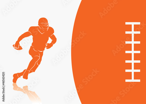 American football background