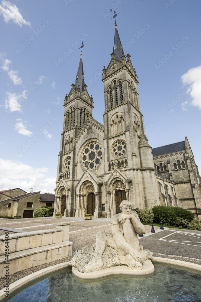 Obraz premium Church of Euville (France)