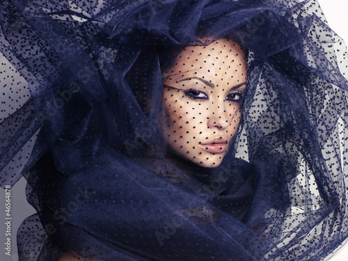 Fototapeta Woman with veil