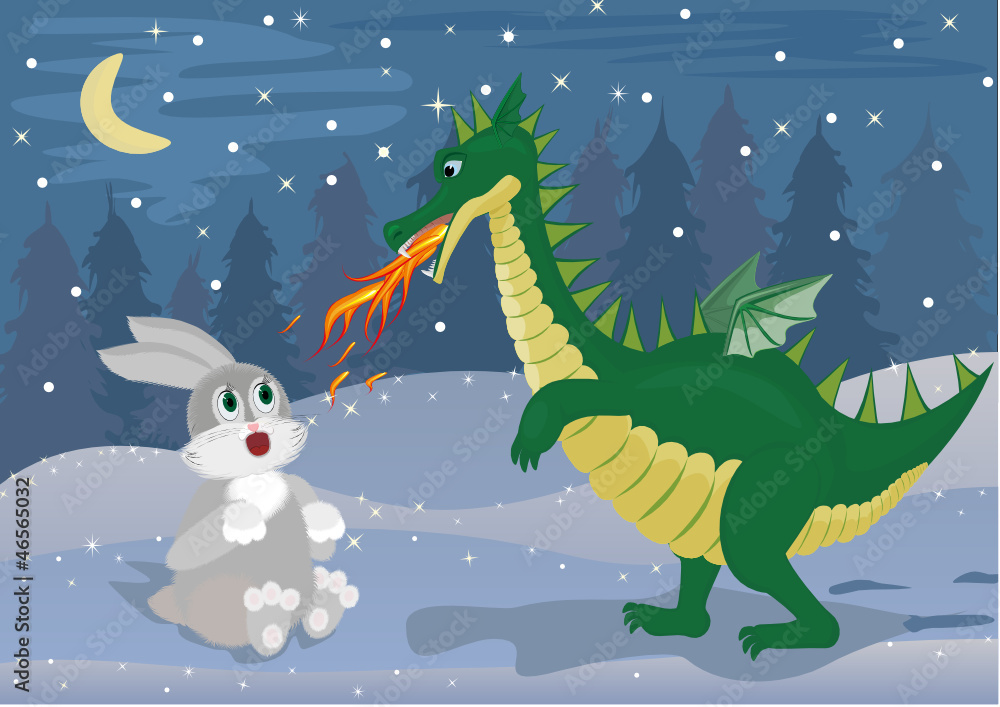 Year of a dragon replaces year of a hare Year of a dragon replaces year of a hare
