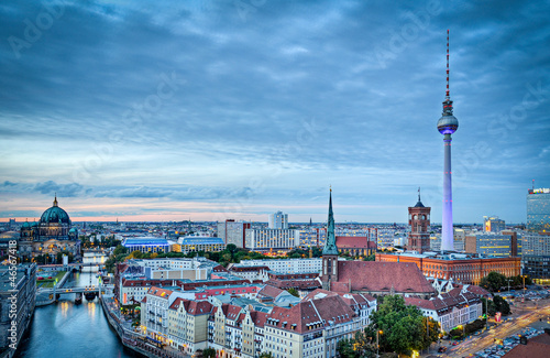 Blick über Berlin Fernsehturm
