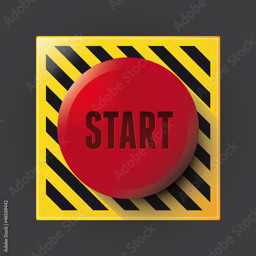Start button red