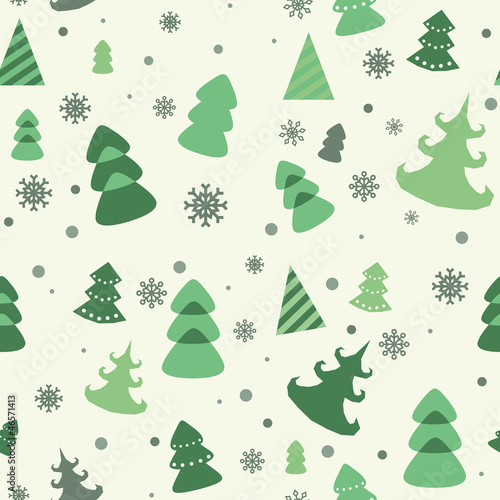 Seamless Christmas pattern