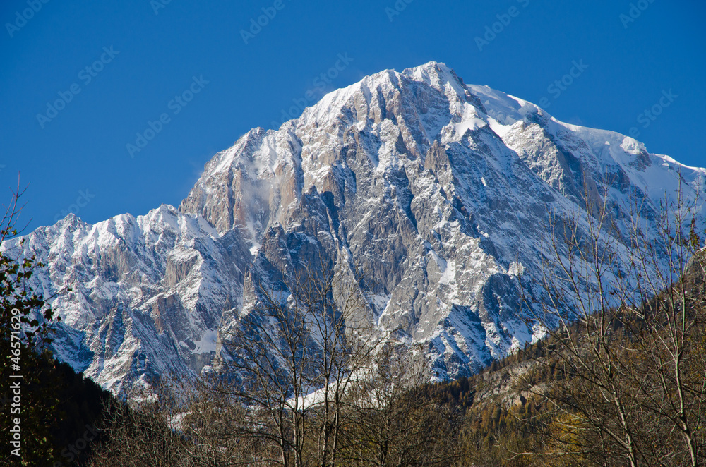 Monte Bianco - Il versante italiano da Courmayeur