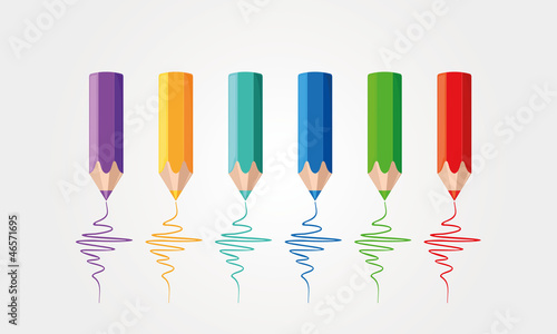 colored pencils