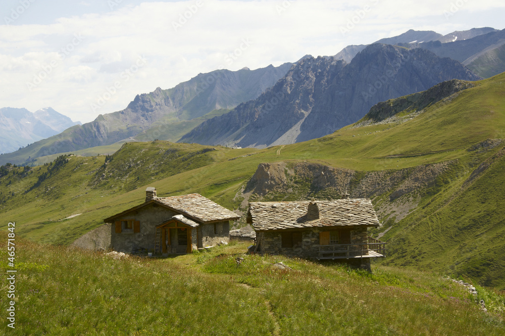 ferme d'altitude en haute maurienne vanoise