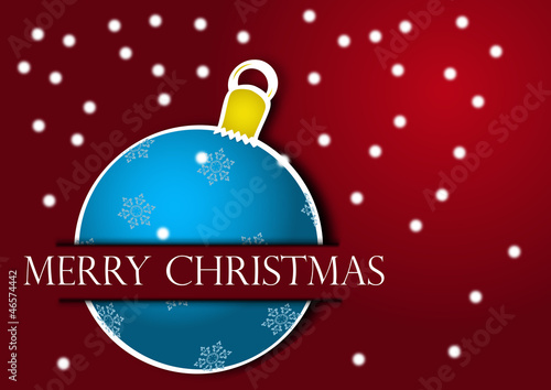 Palla di Natale vector