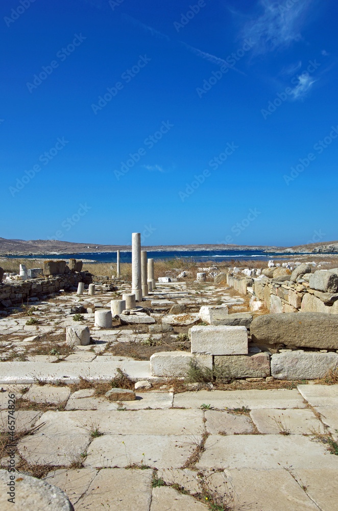 Ancient Delos, Greece