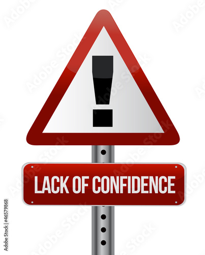 Obraz na plátne lack of confidence